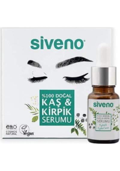 Siveno Doğal Kaş ve Kirpik Serumu 10 ML