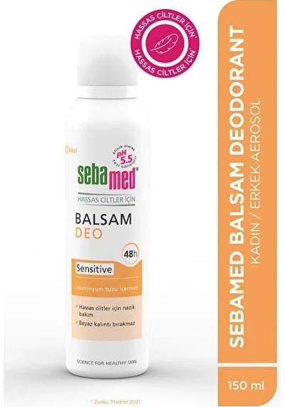 Sebamed Deodorant Aerosol 150 Ml Balsam - Sensitive/hassas 37737775