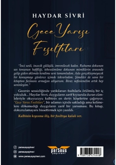 Gece Yarısı Fısıltıları- Haydar Sivri- Perseus Yayınevi