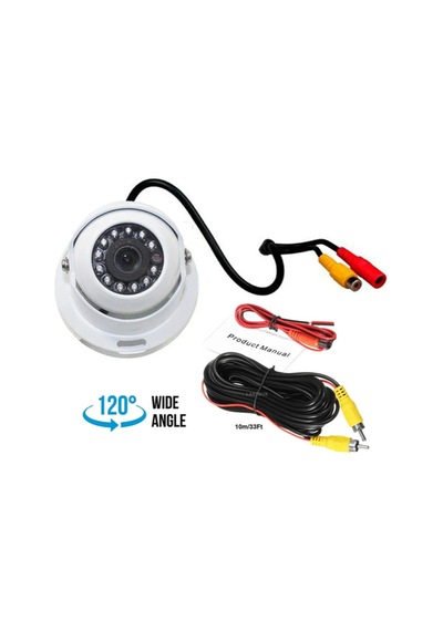 Ağır Hızmet Tıpı Ahd 1080p Dome Gerı Vıtes Kamerası, Gece Görüşlü Metal