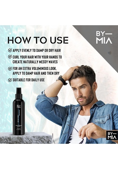 By Mıa Premium Deniz Tuzu Spreyi 200 Ml, Unisex / Saçlara Doku Ve Hacim Verir, Esnek Tutuş Sağlar