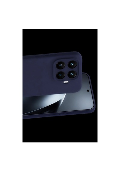 Mi 17t Nano İçi Kadife Silikon - Lacivert