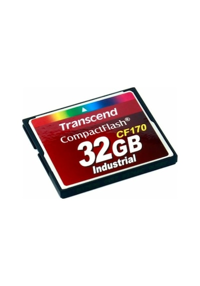 Transcend Industrial TS32GCF170 CF170 32 GB Compact Flash Hafıza Kartı