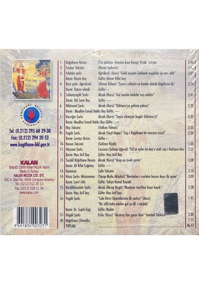 Plak Değildir Cd Dir Cd Kağıthane Şarkıları Açılmamış Jelatinin