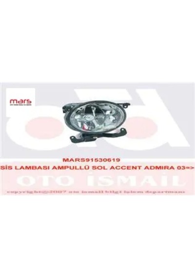 Sis Lambası Ampullü Sol Accent Admıra 03 Mars 9220125500