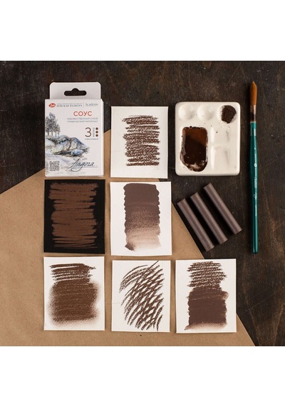 St. Petersburg Ladoga Chalk Çizim Tebeşiri 3lü Brown 2711422300