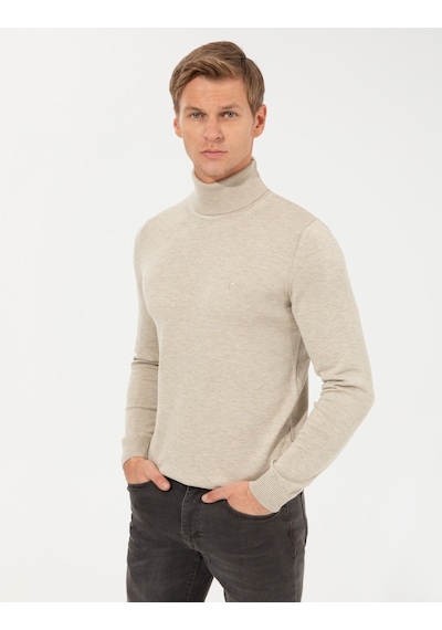 Pierre Cardin Erkek Kum Melanj Kazak /triko 50257158-vr123 Kum Melanj