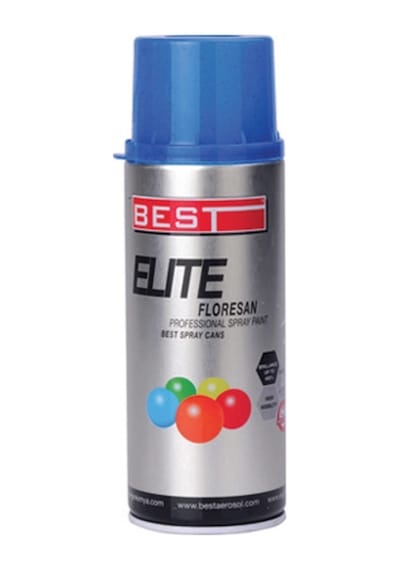 Best Floresan Fosforlu Mavi 400 ML Sprey Boya