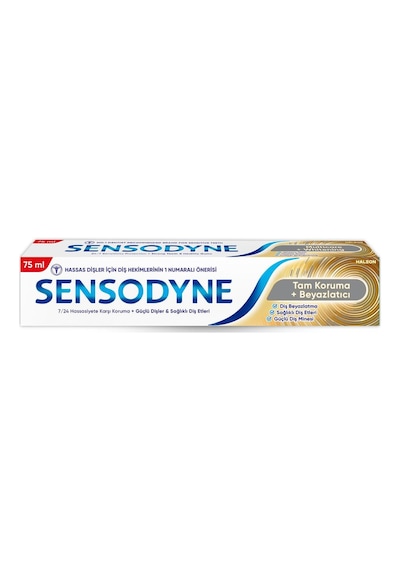 Sensodyne Diş Macunu Tam Koruma Ve Beyazlatıcı 75 Ml 2'li