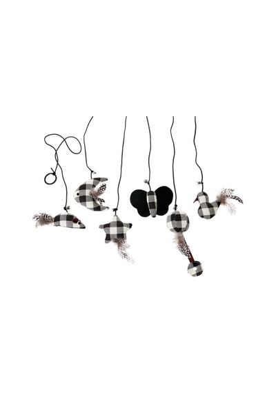 Karlıe Tüylü Ve İpli Peluş Oyuncak 11 Cm