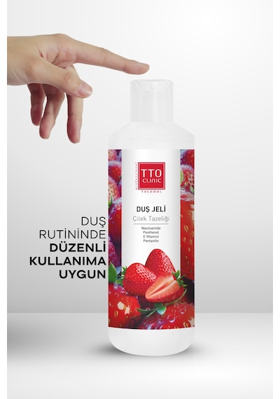 Tto Clinic Duş Jeli Çilek Tazeliği 500Ml