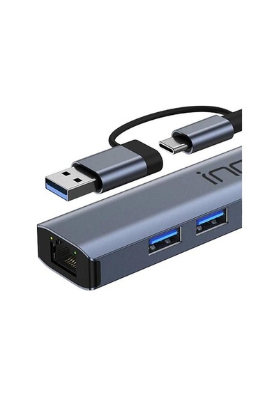 Inca Iutp-5t Gigabit Usb Çoklayıcı Usb 3.0,typec Ethernet