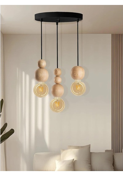 Detaylı Modern Bohem Rustik Sarkıt Avize Şık Ve Doğal Tasarım Salon Oturma Odası Siyah Sku: Smg8690010224804 Açık Gri