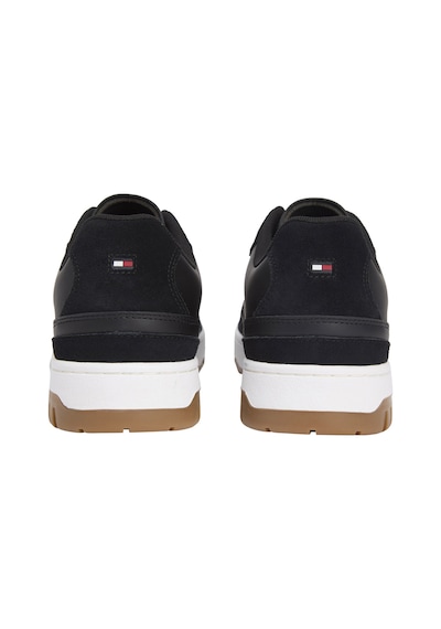 Tommy Hilfiger Th Basket Better Mıx Lth Siyah Erkek Sneaker 000000000102246226 Siyah