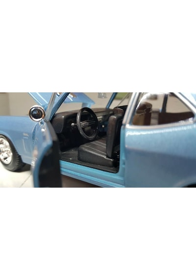 Maisto 1970 Chevrolet Nova Ss Mavi 1 24 Model Araba