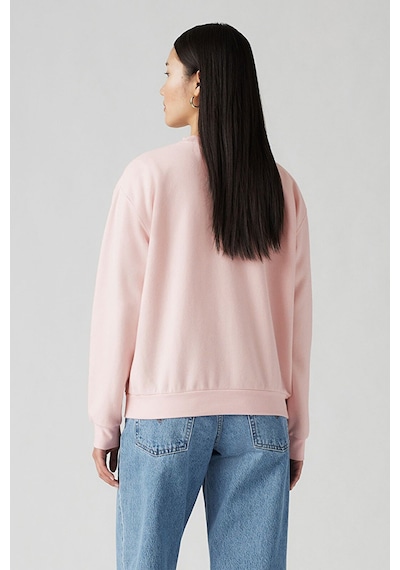 Levi's Pamuklu Regular Fit Bisiklet Yaka Sweat Kadın Sweat 001ty-0006 Pembe