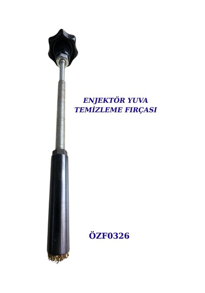 Özf0326 Enjektör Yuvası Temizleme Fırçası Tüm Araçlara Uyumlu