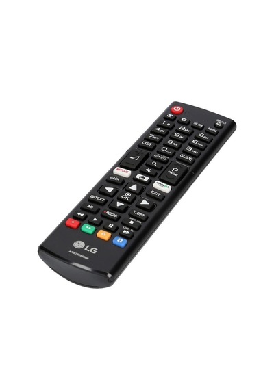 Akb75095308 Netflix-amazon Uyumlu Lcd Led Tv Kumanda Siyah Renkli