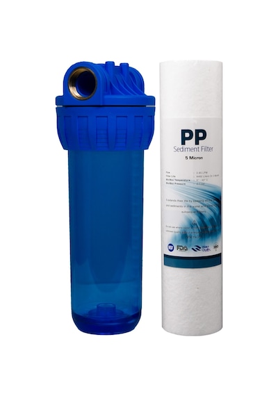 Aquames 10" Ön Filtre Filtre 3/4" Kabı ve Sediment Filtre
