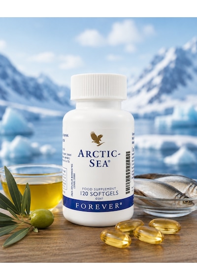 Forever Living Arctic Sea Omega-3 Balık Yağı Oleik Asit E Vitamini İçeren Takviye Edici Gıda 120 Softgel