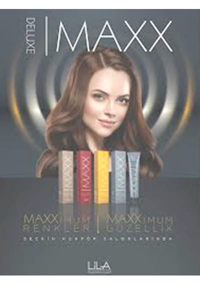 Maxx Deluxe Saç Boyası Fındık Kabuğu - 7/3 +Oksidan (3 Adet)