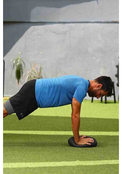 Slazenger Denge Diski Pompa Dahildir Unisex Siyah Pilates Aksesuarları