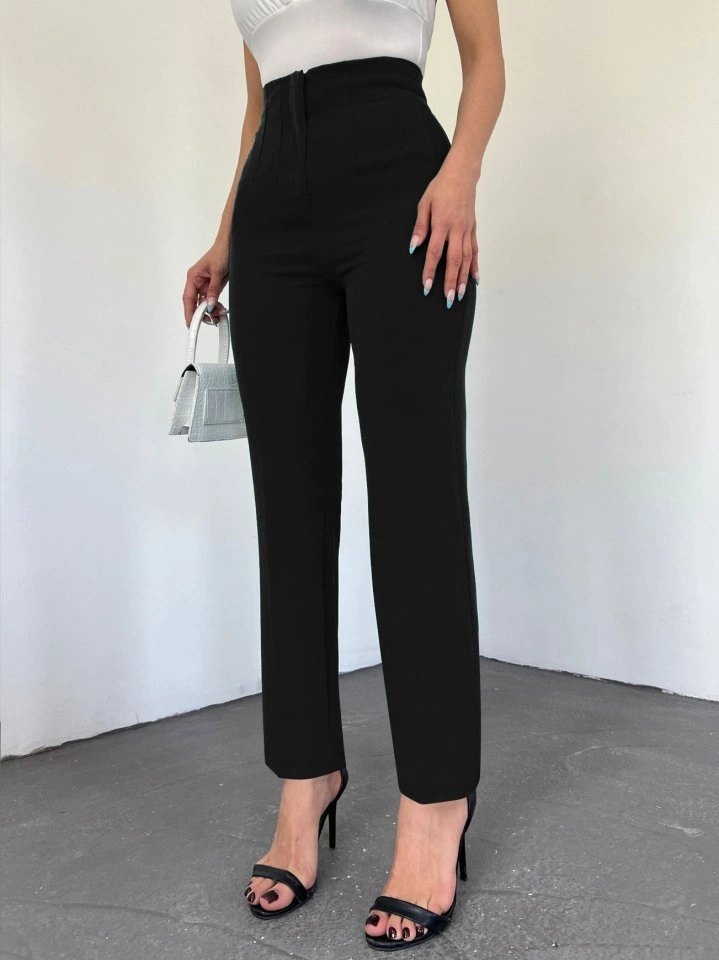 Tua Moda Zra Pileli Havuç Pantolon -siyah Siyah
