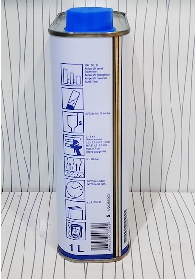 Akzo Nobel 2K Super Clear Vernik 1 Litre