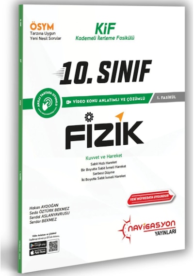 10. Sınıf Fizik Kademeli İlerleme Fasikül Seti Meb Müfredatına Uygun-ösym Ayarında