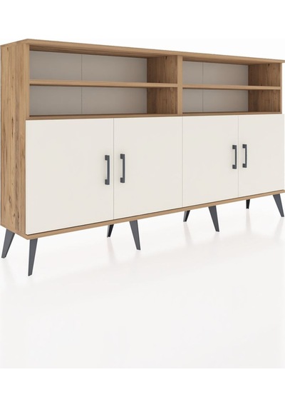 Arges Konsol 6 Raflı 4 Kapaklı 176x30x99 Çam-aytaşı/çam Çam-aytaşı/çam Arges Konsol 6 Raflı 4 Kapaklı 176x30x99 Çam-aytaşı/çam Çam-aytaşı/çam