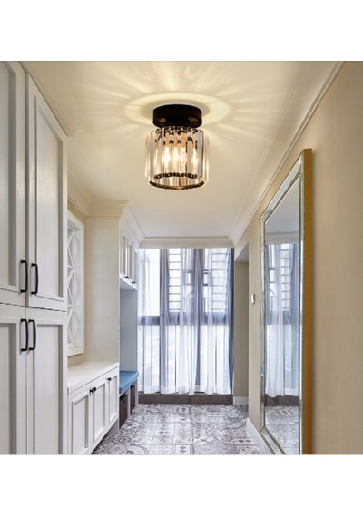 Luna Lighting Luxury Siyah Plafonyer Avize LUNAMSLS-1 Siyah