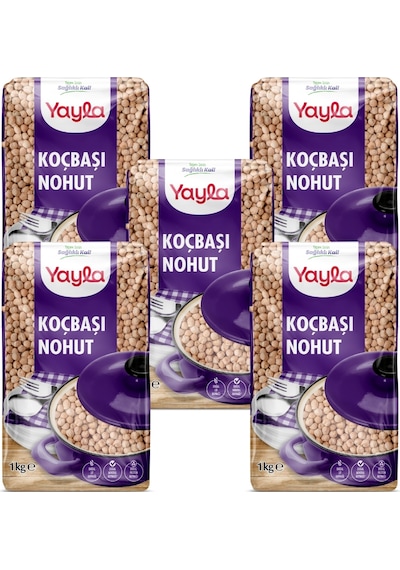 Yayla Koçbaşı Nohut 1 Kg X5