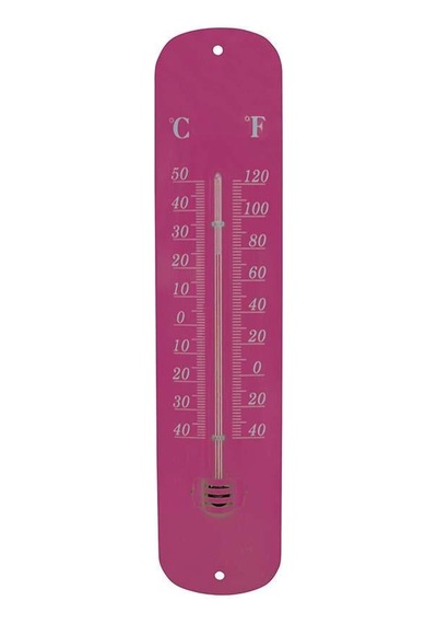 Renkli Metal Termometre-3207