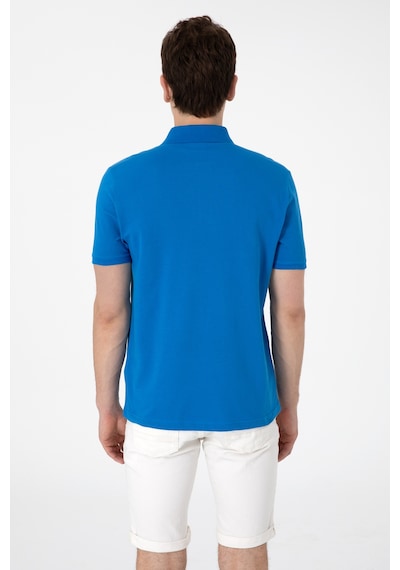 U.S. Polo Assn. Erkek Regular Fit Polo Yaka Kobalt Mavi Basic Tişört 50306007-VR077 U.S. Polo Assn. Erkek Regular Fit Polo Yaka Kobalt Mavi Basic Tişört 50306007-VR077