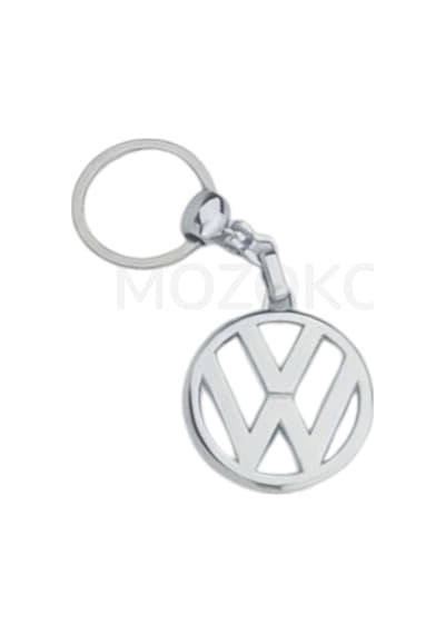 Yüksek Kaliteli Volkswagen Logolu Metal Araç Anahtarlık, Çift Yönlü Logo, Hediyelik Araba Anahtarlık