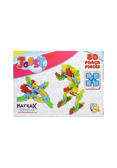Joesy Eğitici Blok - 80 Parça