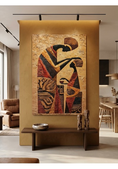 Tablo 60x90 Cm Büyük Boy Kafe Ve Salon Hediyelik Duvar Aksesuarı 4. Model