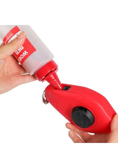 Wp329019 Çizim İpi Seti 115gr Kırmızı Çizim İpi Boyası + Mini Su Terazisi + 30m Çizim İpi