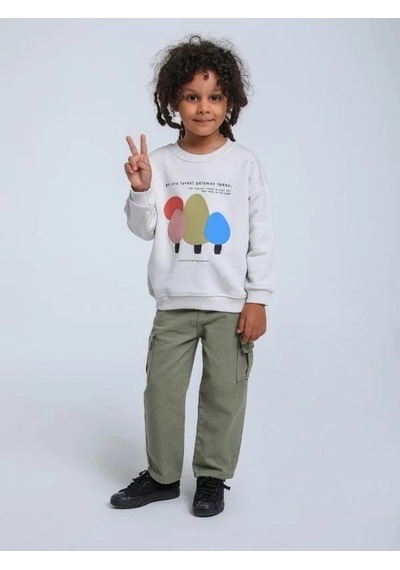 Jack Lions Erkek Bebek Yan Cepli Kargo Pantolon-14751 Yeşil