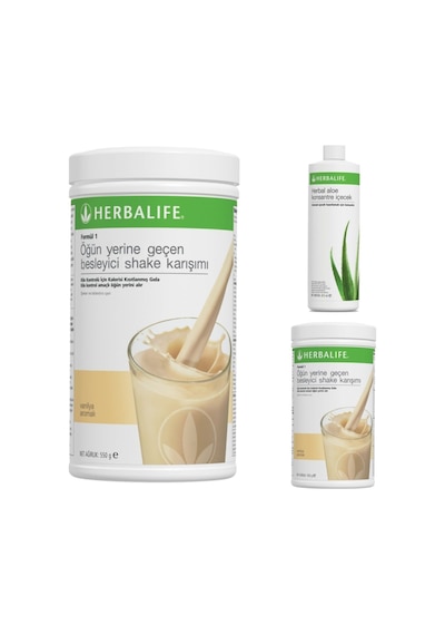 Herbalife Öğün Yerine Geçen Besleyici Shake 2adet +herbal Aloe Konsantre Içeçek