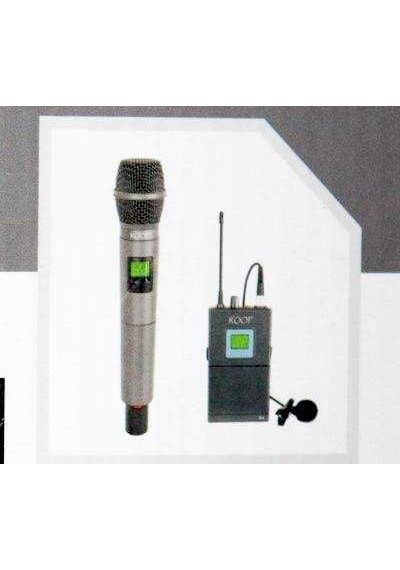 Roof R-1200 1 El 1 Yaka Uhf Kablosuz Mikrofon Set