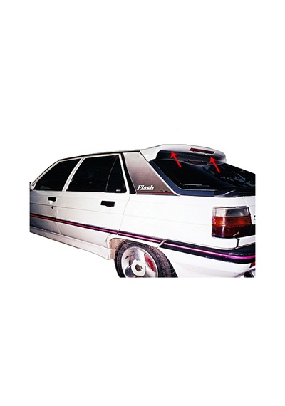 Renault Flash Işıklı Spoiler Boyasız