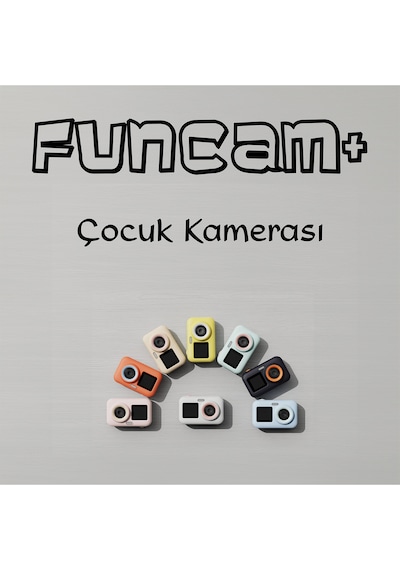 Sjcam Funcam+ Dual FHD 44 Mp Çocuklar İçin Fotoğraf Makinesi