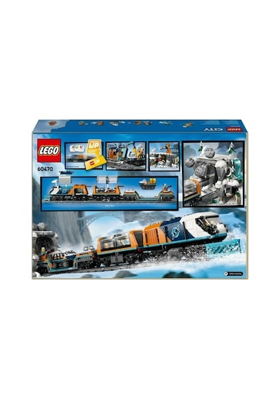 Lego Kuzey Kutbu Ekspres Treni Yaratıcı Seti, 7 Yaş Ve Üzeri Çocuklar İçin