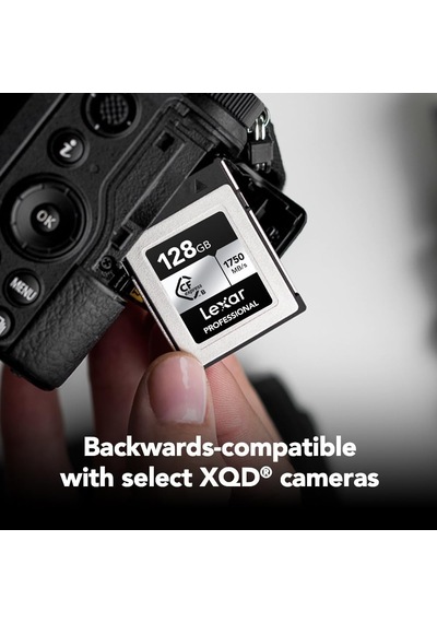 Lexar 128gb Profesyonel Cfexpress Tip B Gümüş Serisi Hafıza Kartı