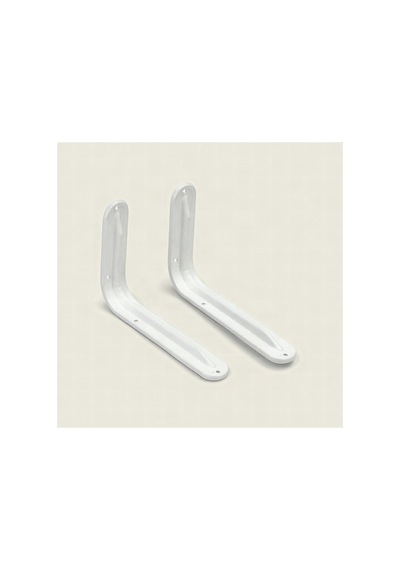 Raf Ayağı Demir 140x110 Mm Beyaz 2 Adet