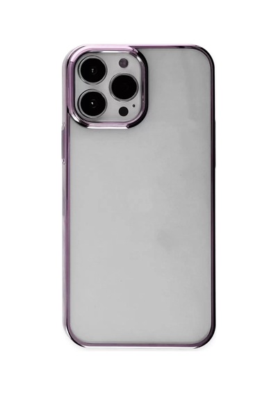 Apple İphone 14 Pro Kılıf Element Silikon - Lila