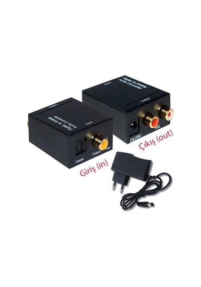 Optik rca çevirici dijital analog çevirici