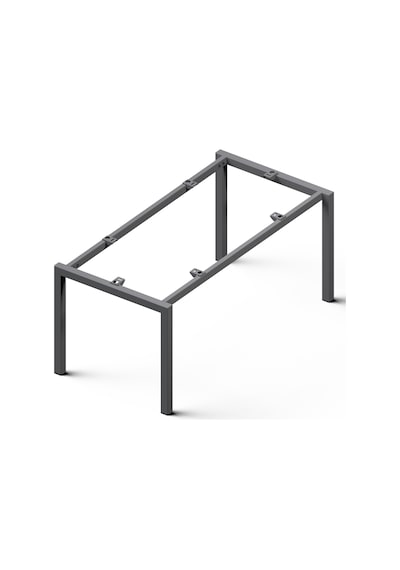 Api Design Rado Metal Ofis Çalışma Masa Ayağı Ahşap-cam-mermer İçin Uygun Siyah