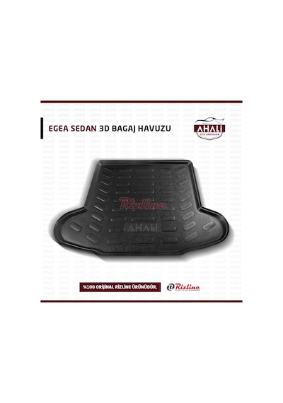 Rizline Fiat Egea Sedan 2015 Sonrası 3D Bagaj Havuzu N11.6737